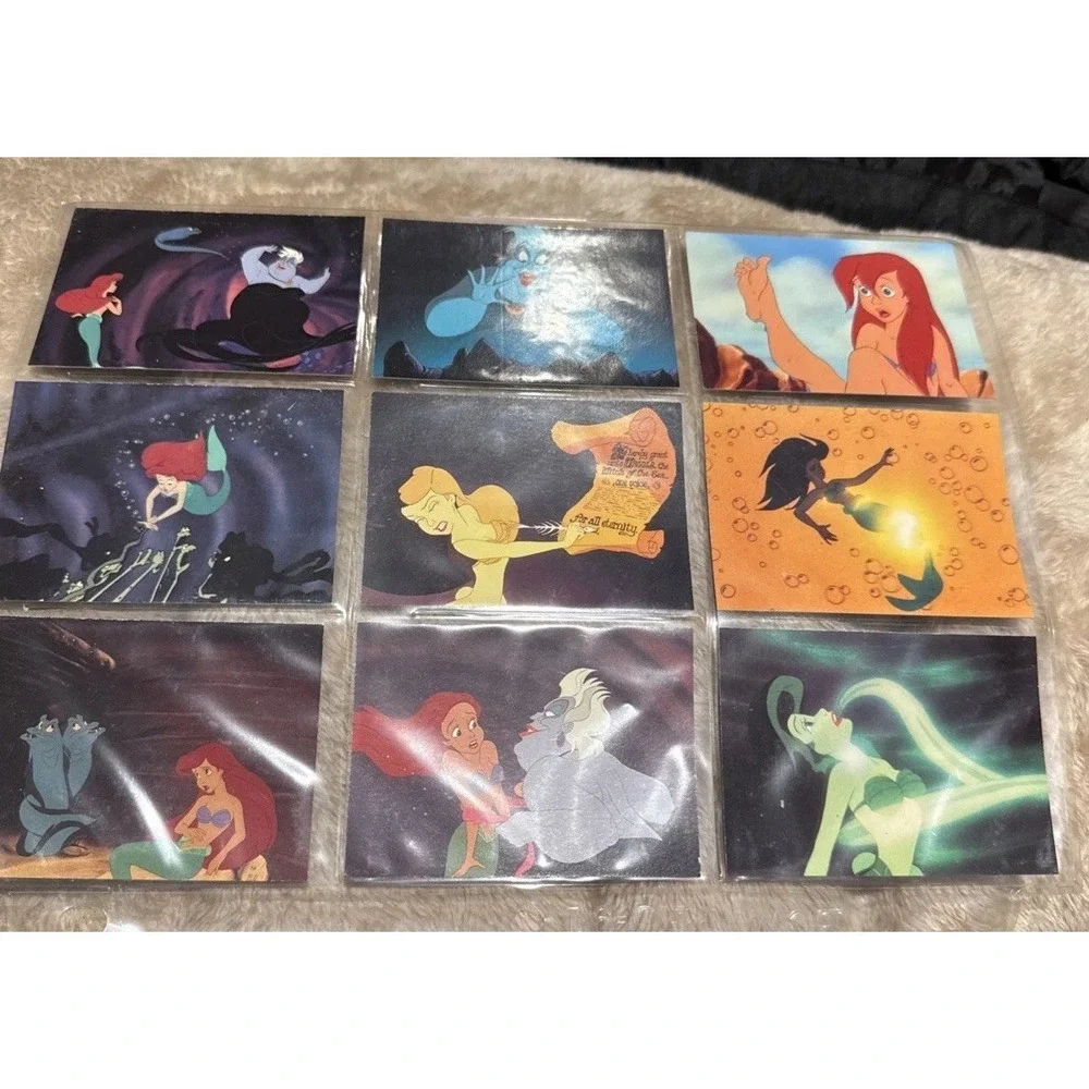Disney Little Mermaid 1991 Pro Set Complete 90 Card Set 15 Sketch 15 Standups